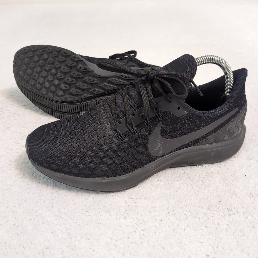 Nike Air‎ Zoom Pegasus 35 Women Running Shoe Black 942855 002 Size 8.5